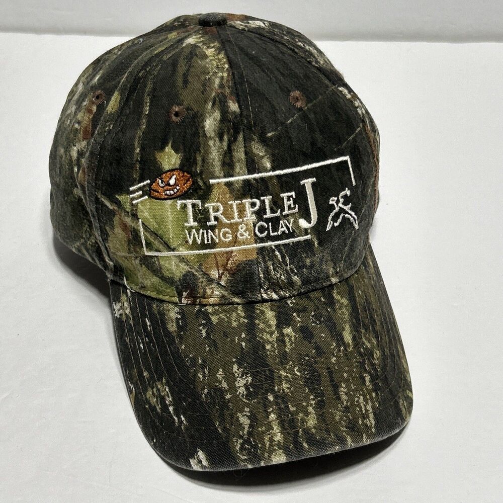 Triple J Wing & Clay Skeet Shooting Men's Hat Adjustable Strap Ball Cap Baseball